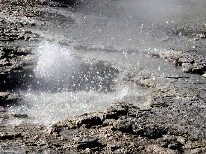 Parco di Yellowstone: Geysers, fumarole, sorgenti calde,....