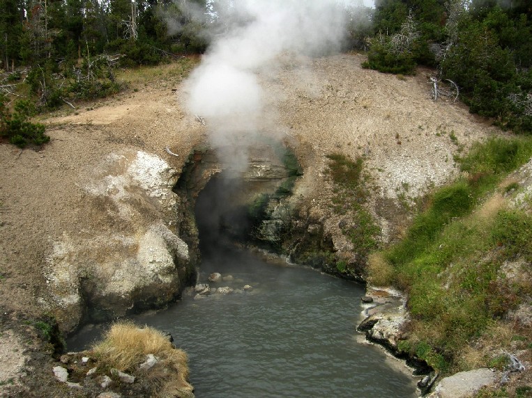 Parco di Yellowstone: Geysers, fumarole, sorgenti calde,....