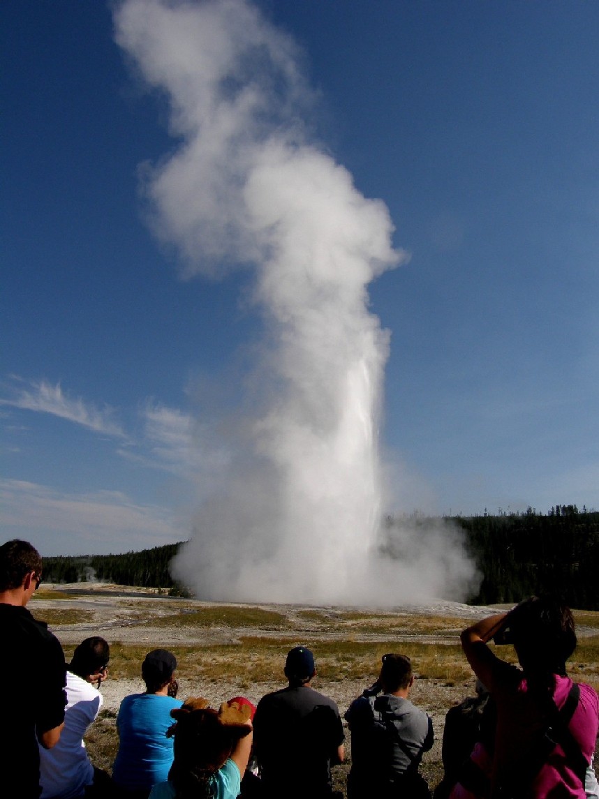 Parco di Yellowstone: Old Faithful, il geyser pi famoso