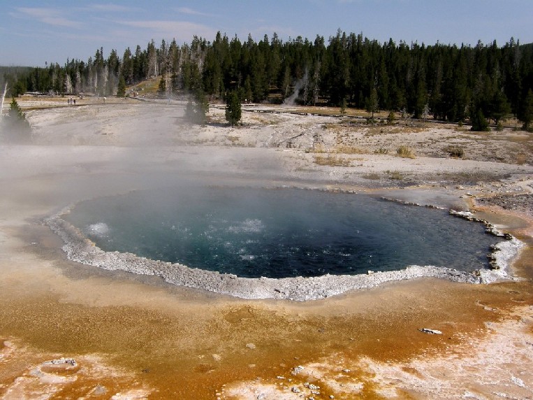 Parco di Yellowstone: Geysers, fumarole, sorgenti calde,....