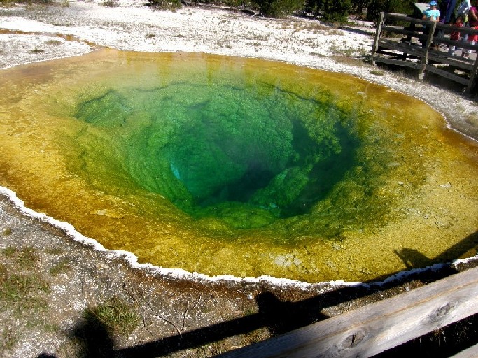 Parco di Yellowstone: Geysers, fumarole, sorgenti calde,....