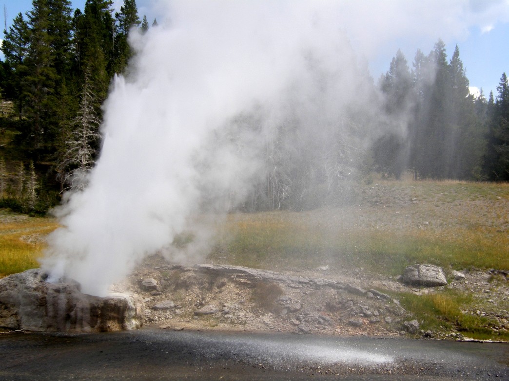 Parco di Yellowstone: Geysers, fumarole, sorgenti calde,....