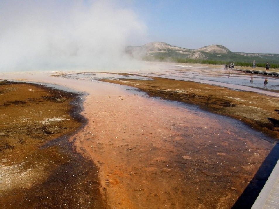 Parco di Yellowstone: Geysers, fumarole, sorgenti calde,....