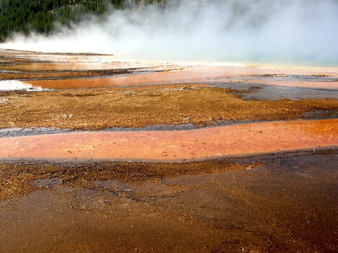 Parco di Yellowstone: Geysers, fumarole, sorgenti calde,....