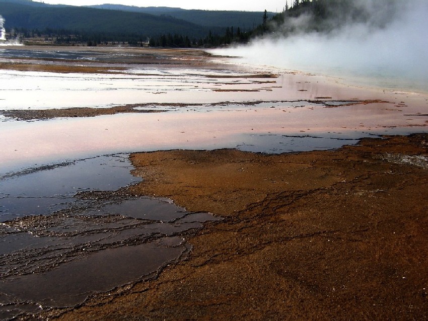 Parco di Yellowstone: Geysers, fumarole, sorgenti calde,....