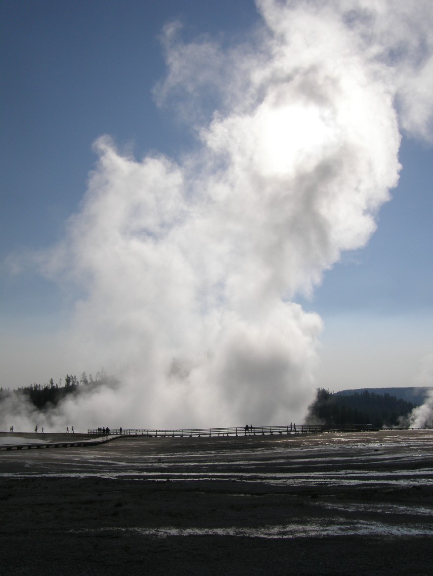 Parco di Yellowstone: Geysers, fumarole, sorgenti calde,....