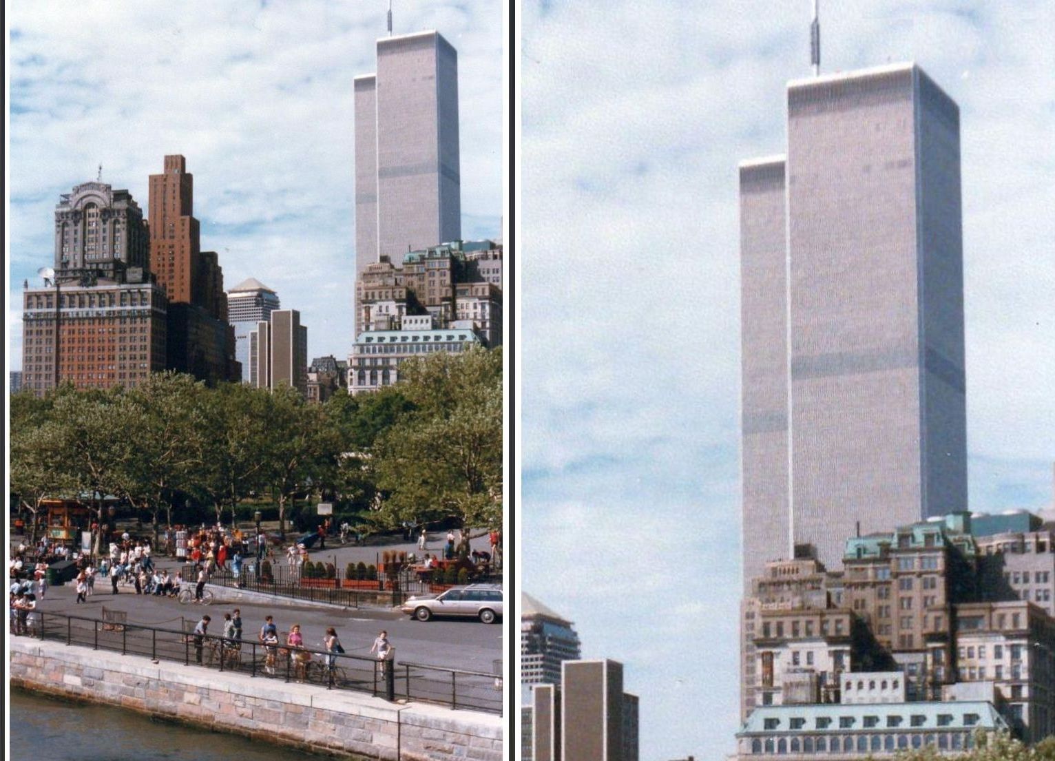 New York - Le Twin Towers: in ricordo di com''erano...